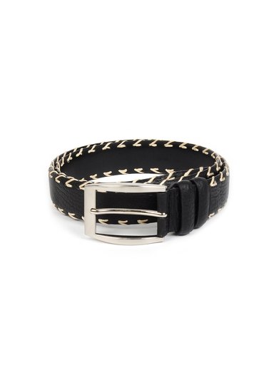 Indigo Nation Men Alnoite Black Belts