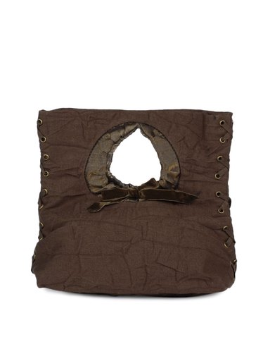 Baggit Women Gumboot Parinacrush Brown Handbag