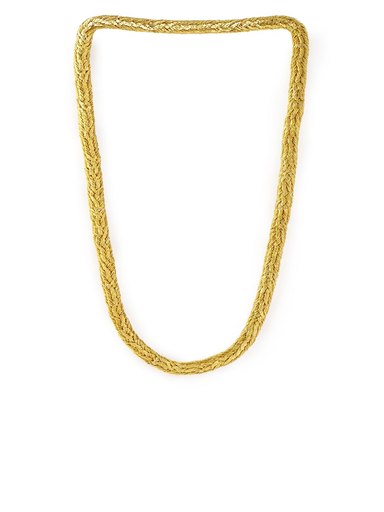 Pitaraa Golden Fish Scale Necklace