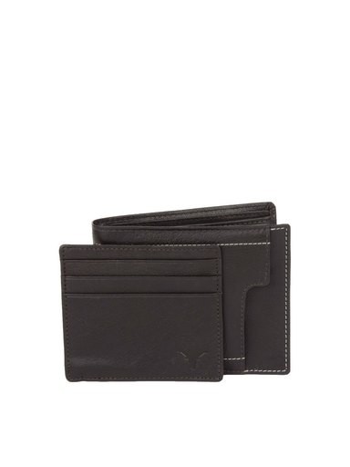 Hidekraft Men Dark Brown Wallet