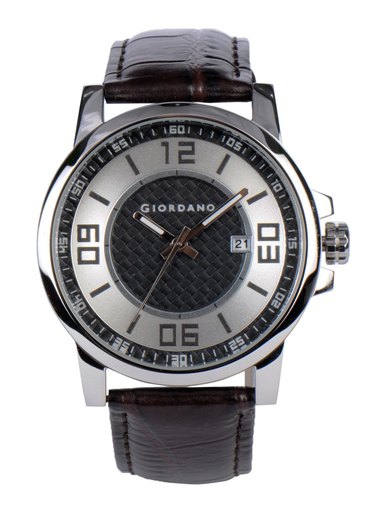 Giordano Men Black Dial Watch