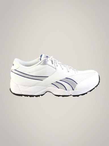 Reebok Men's Stripe Silver Shoe