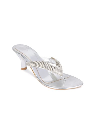 Catwalk Women Silver Heels