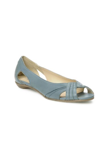 Enroute Women Bluish Grey Flats