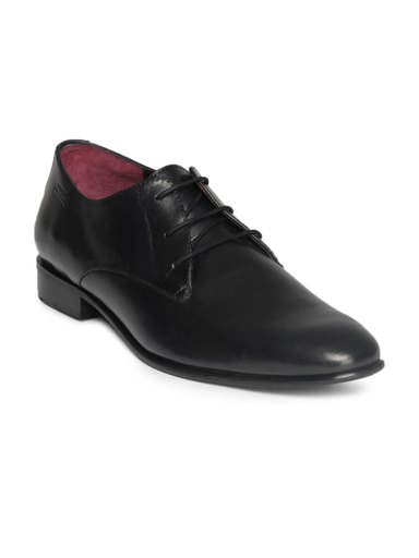 Arrow Men Black Formal Shoes
